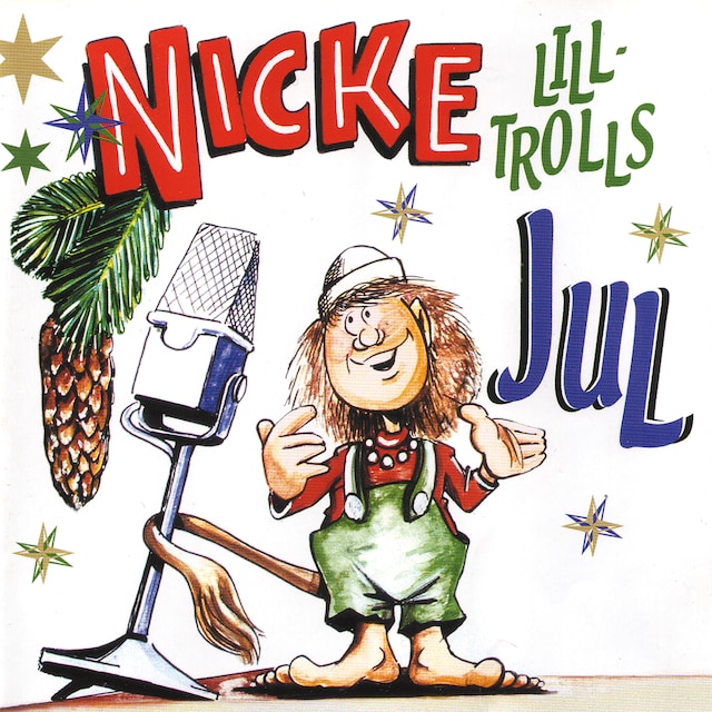 Omslag: Nicke Lill-Trolls jul