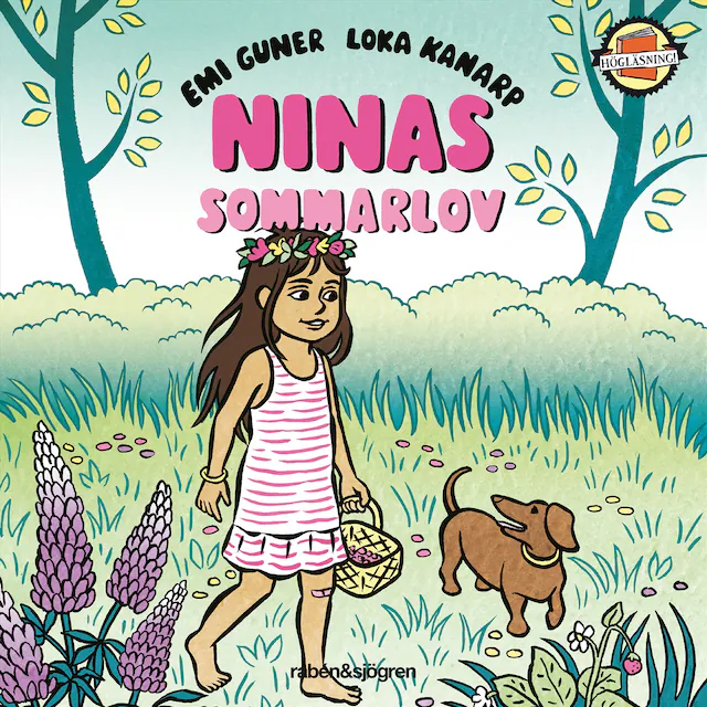 Omslag: Ninas sommarlov