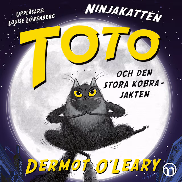 Omslag: Ninjakatten Toto och den stora kobrajakten