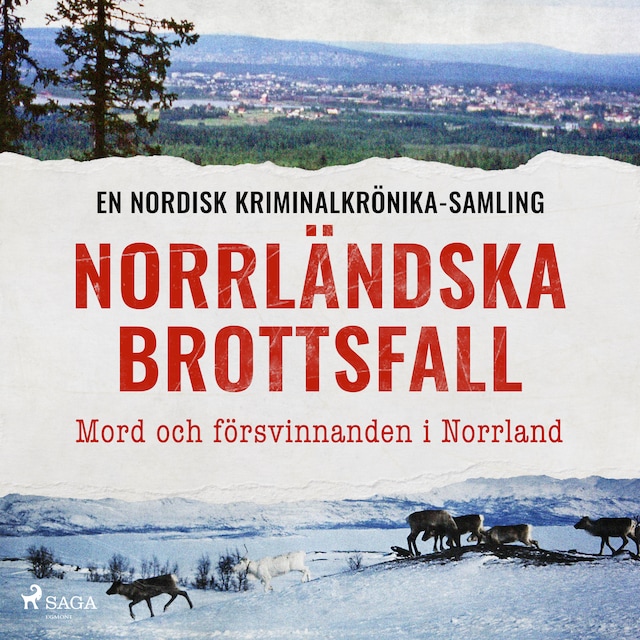 Omslag: Norrländska brottsfall – Mord och försvinnanden i Norrland