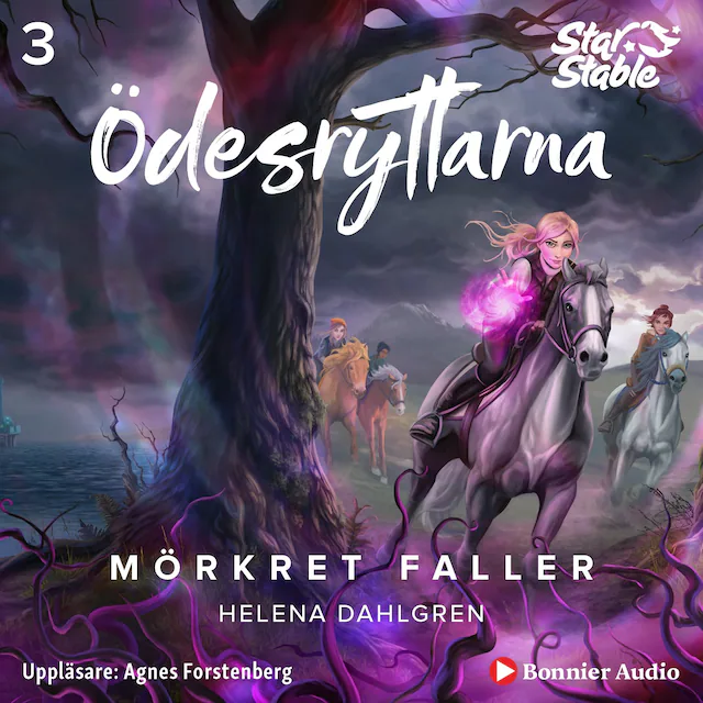 Omslag: Ödesryttarna. Mörkret faller
