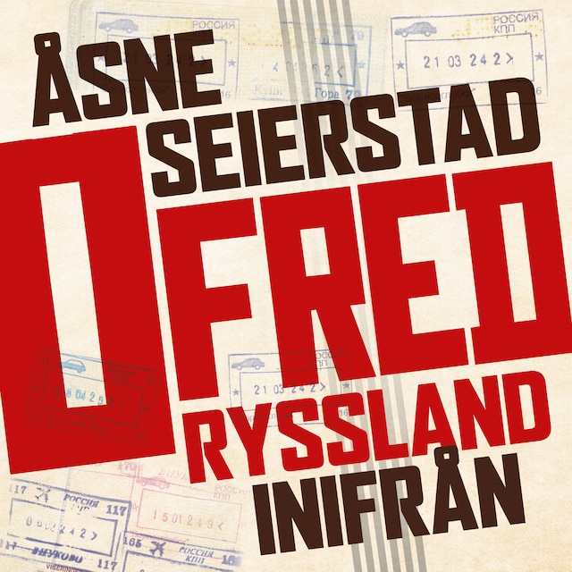 Omslag till ljudboken Ofred