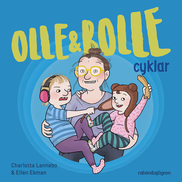 Omslag: Olle och Bolle cyklar