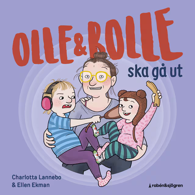 Omslag: Olle och Bolle ska gå ut