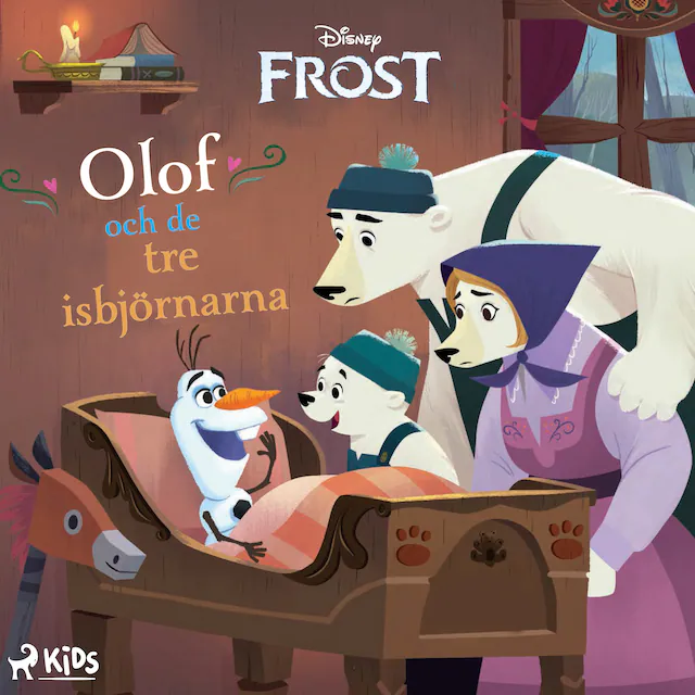Omslag till ljudboken Olof och de tre isbjörnarna