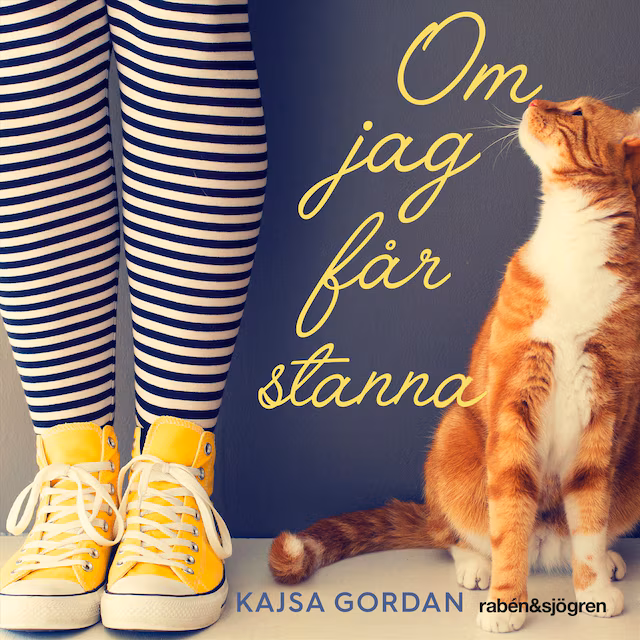 Omslag: Om jag får stanna