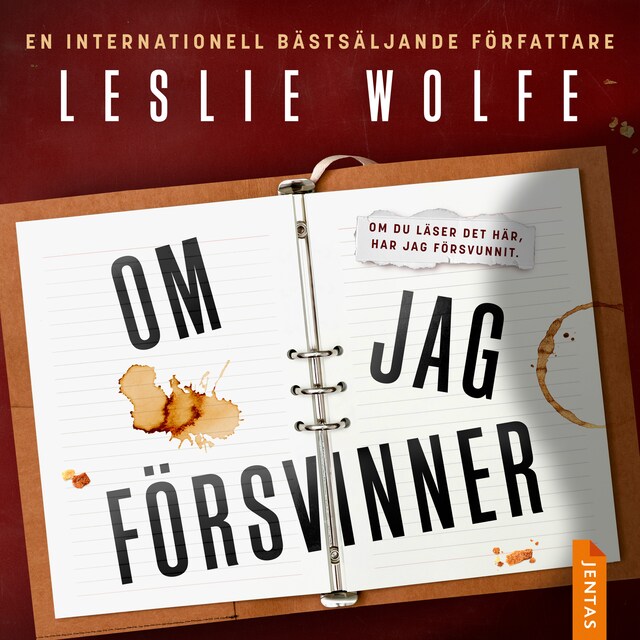 Omslag till ljudboken Om jag försvinner