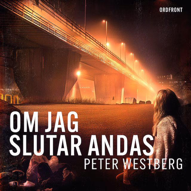 Omslag: Om jag slutar andas