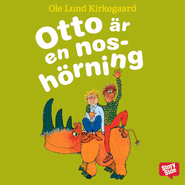 Omslag: Otto är en noshörning
