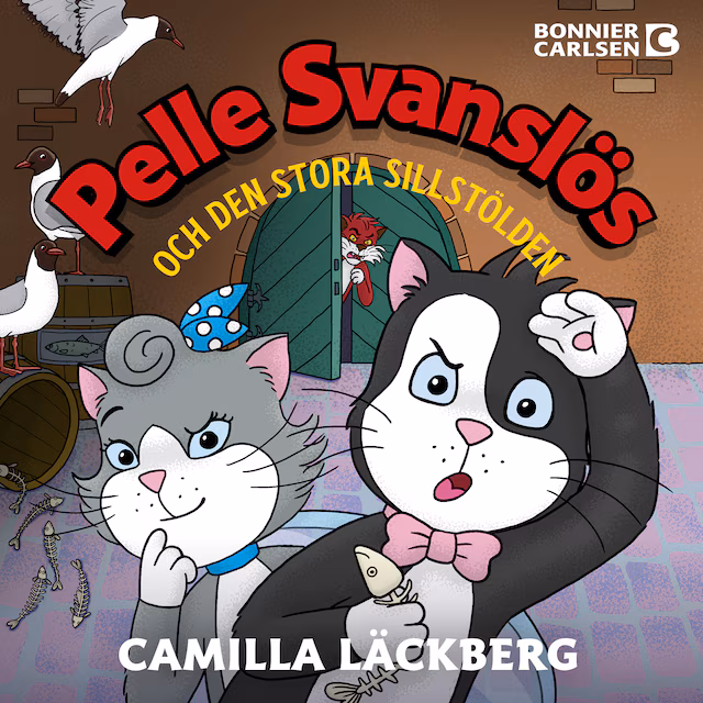 Omslag: Pelle Svanslös och den stora sillstölden