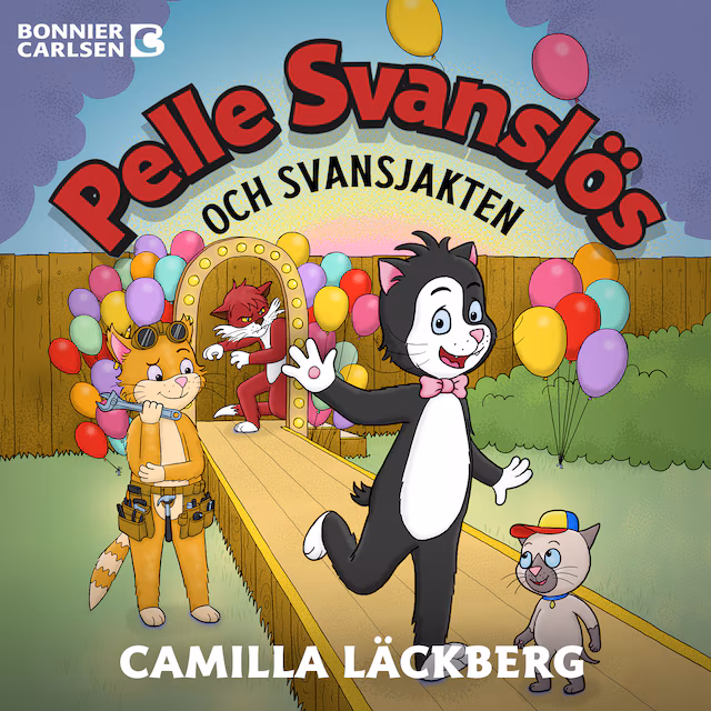Omslag: Pelle Svanslös och svansjakten
