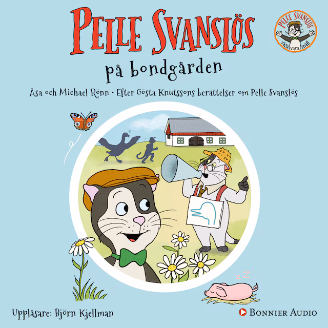 Omslag: Pelle Svanslös på bondgården