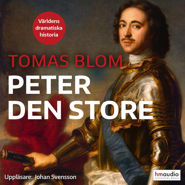Omslag till ljudboken Peter den store