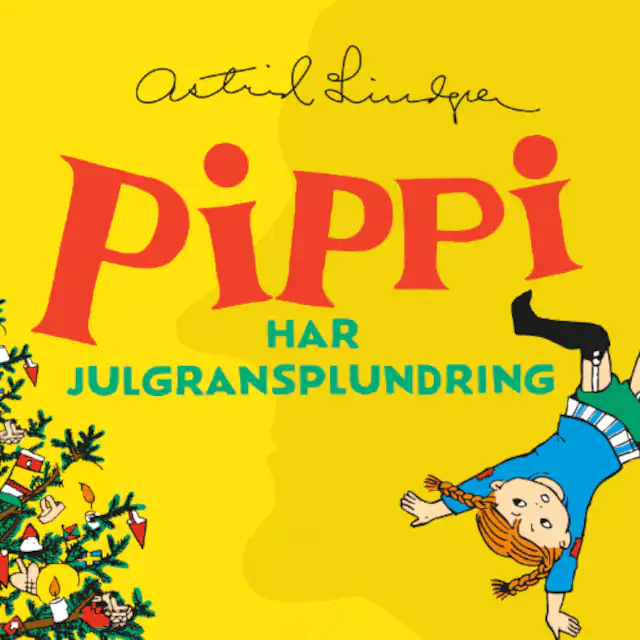 Omslag: Pippi Långstrump har julgransplundring