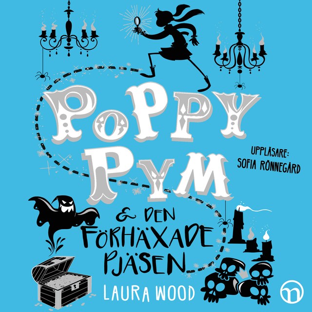 Omslag: Poppy Pym och den förhäxade pjäsen