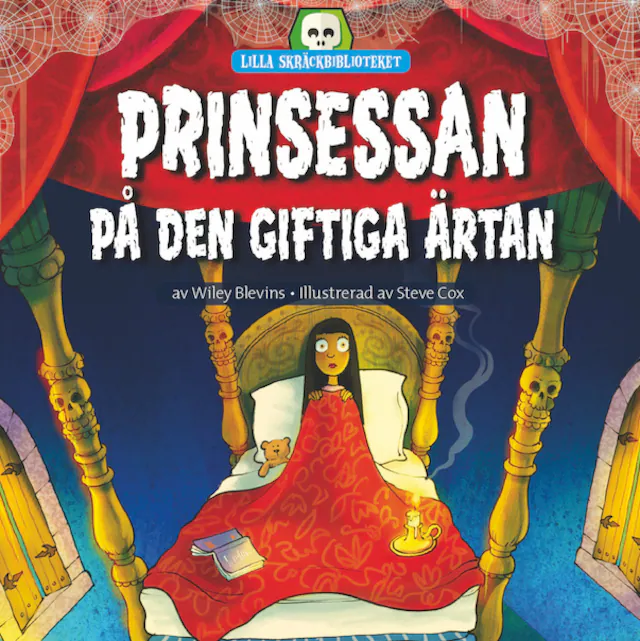 Omslag: Prinsessan på den giftiga ärtan