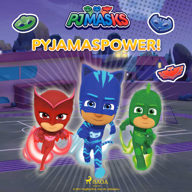 Omslag: Pyjamashjältarna - Pyjamaspower!