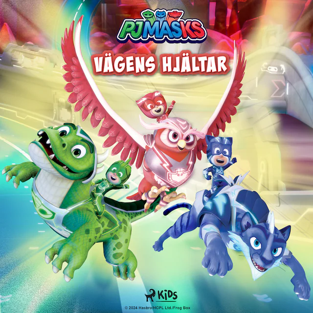 Omslag: Pyjamashjältarna - Vägens hjältar