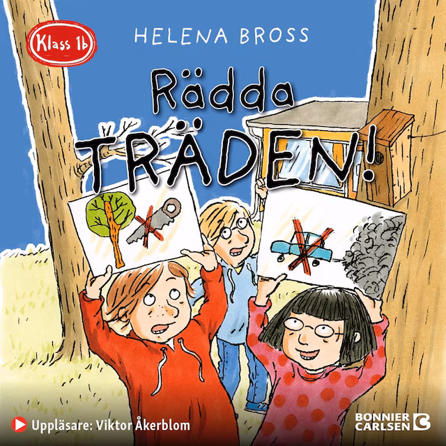 Omslag till ljudboken Rädda träden!