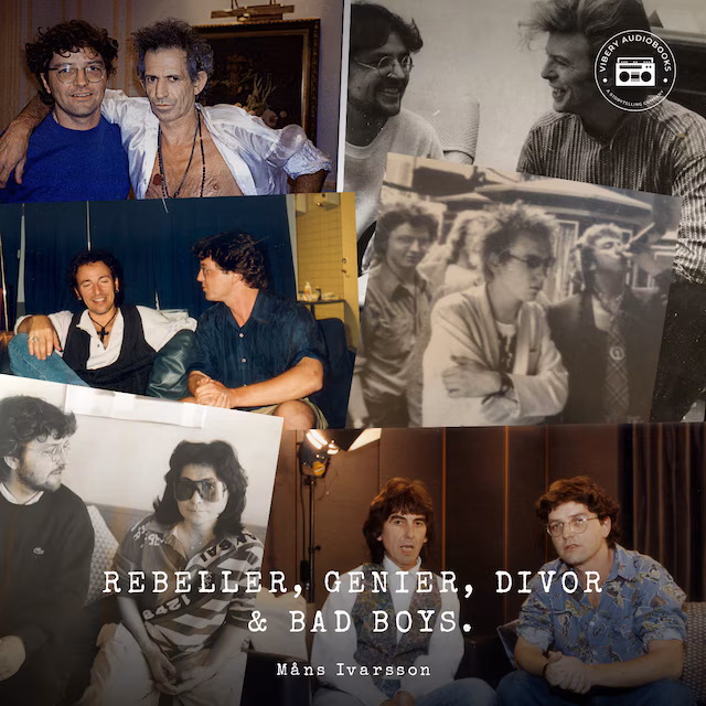 Omslag: Rebeller, Genier, Divor & Bad Boys