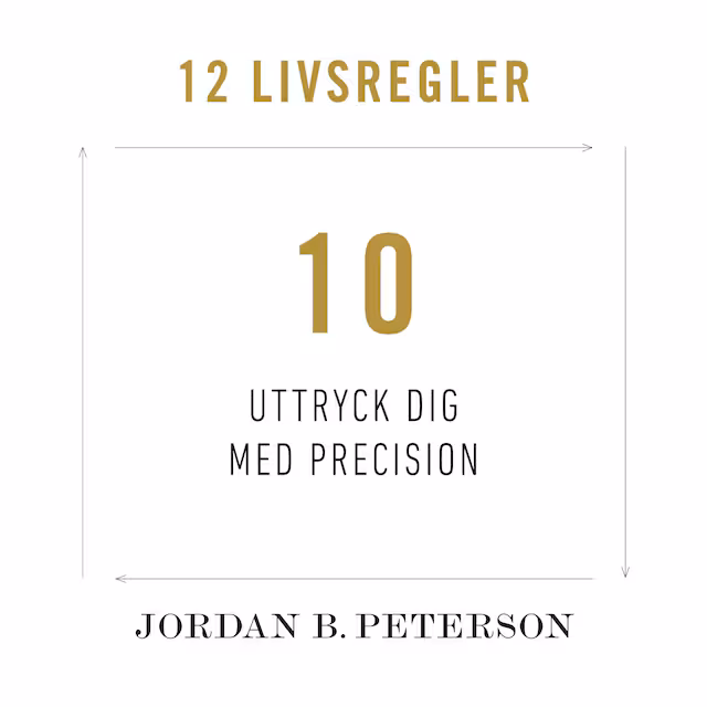 Omslag till ljudboken Regel 10: Uttryck dig med precision