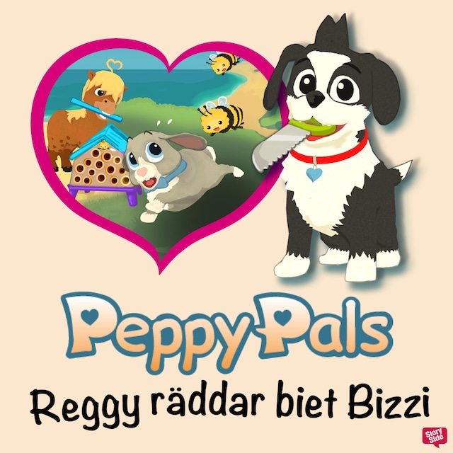 Omslag: Reggy räddar biet Bizzi