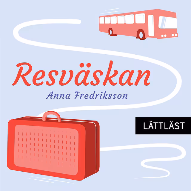 Omslag: Resväskan (lättläst)