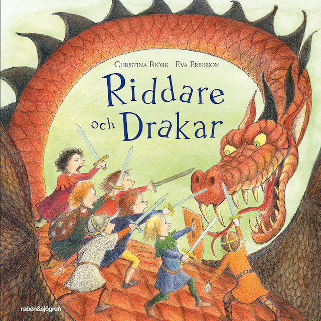 Omslag till ljudboken Riddare och drakar