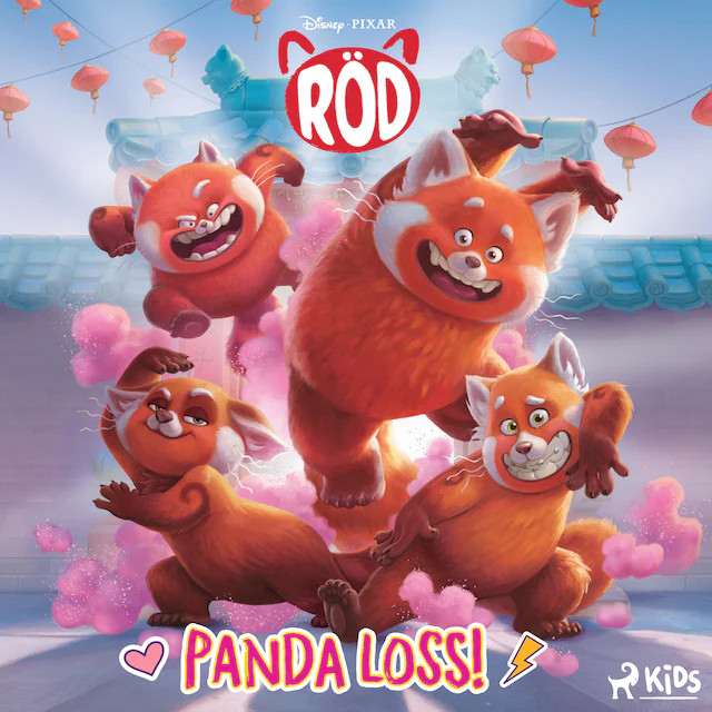 Omslag: Röd - Panda loss!