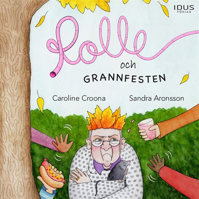Omslag till ljudboken Rolle och grannfesten