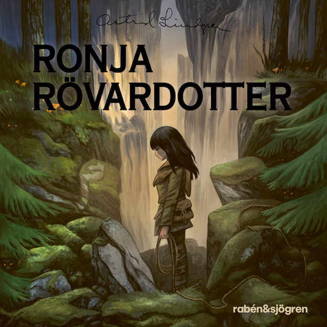 Omslag till ljudboken Ronja Rövardotter