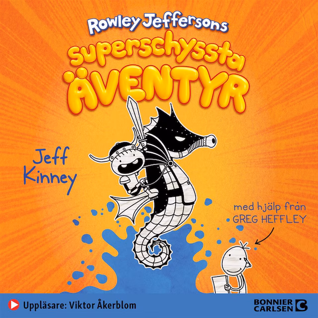 Omslag: Rowley Jeffersons superschyssta äventyr