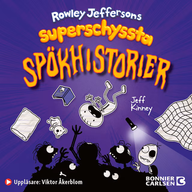 Omslag: Rowley Jeffersons superschyssta spökhistorier