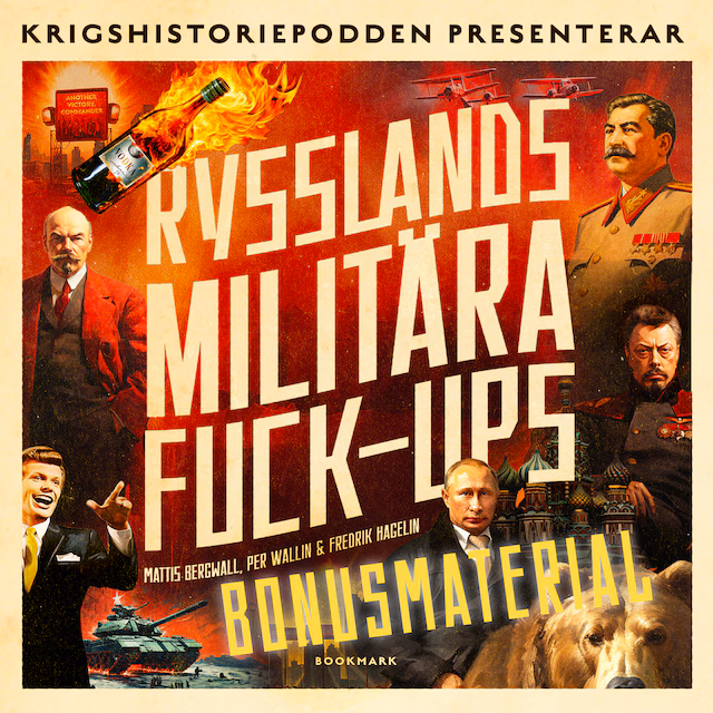 Omslag: Rysslands militära fuck-ups – Bonusmaterial: Frågelåda med Krigshistoriepodden