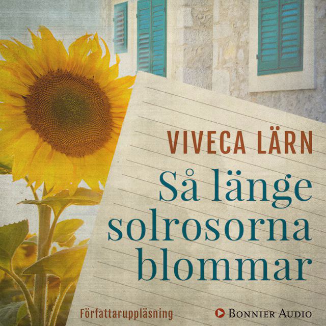Omslag till ljudboken Så länge solrosorna blommar