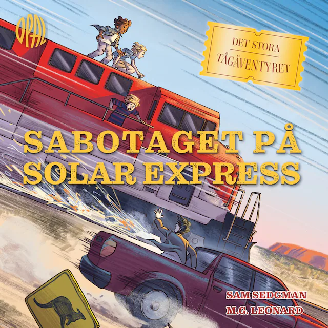 Omslag: Sabotaget på Solar express
