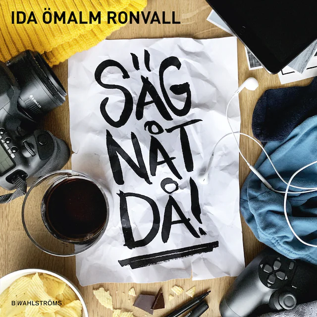 Omslag: Säg nåt då!