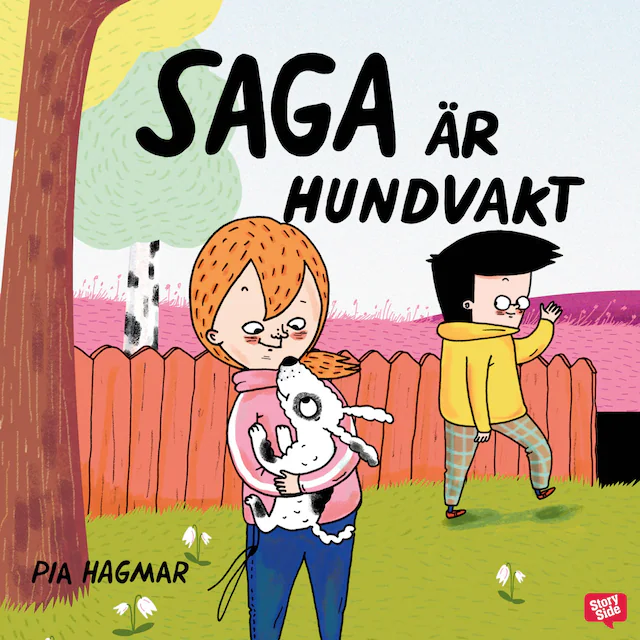 Omslag: Saga är hundvakt