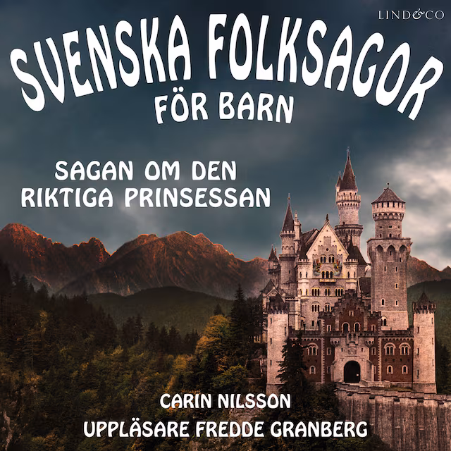 Omslag: Sagan om den riktiga prinsessan