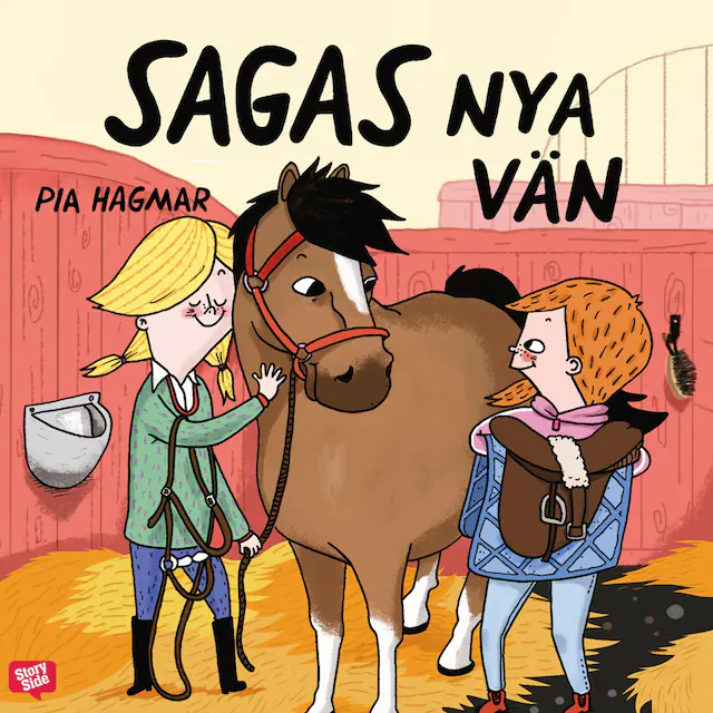 Omslag: Sagas nya vän