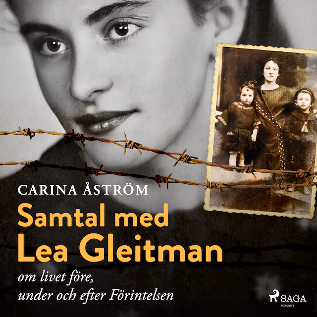 Omslag till ljudboken Samtal med Lea Gleitman – om livet före, under och efter Förintelsen