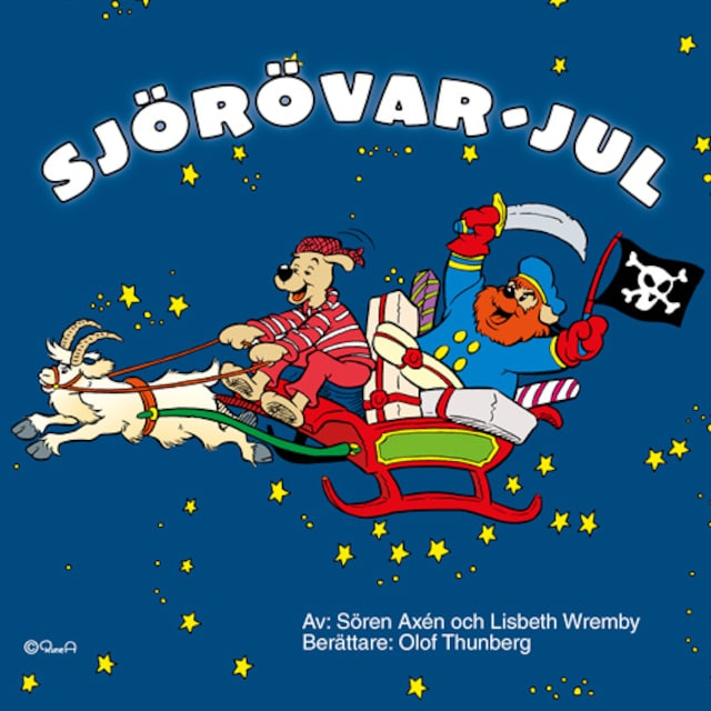 Omslag till ljudboken Sjörövar-jul