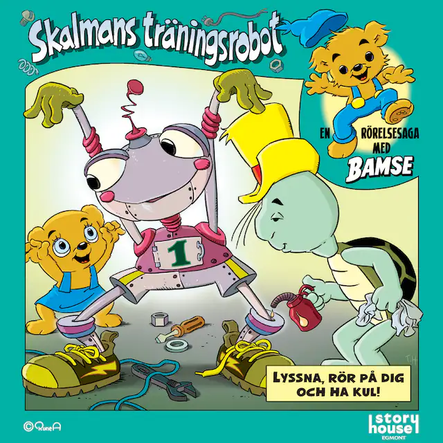 Omslag: Skalmans träningsrobot