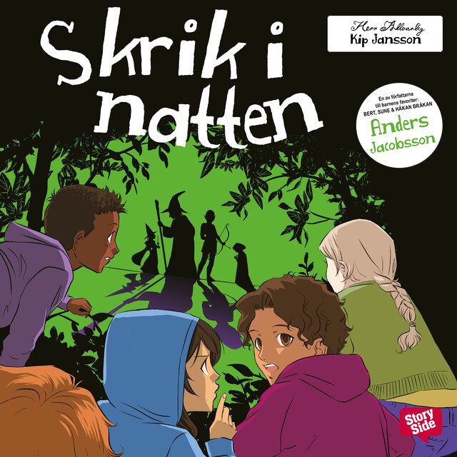 Omslag: Skrik i natten