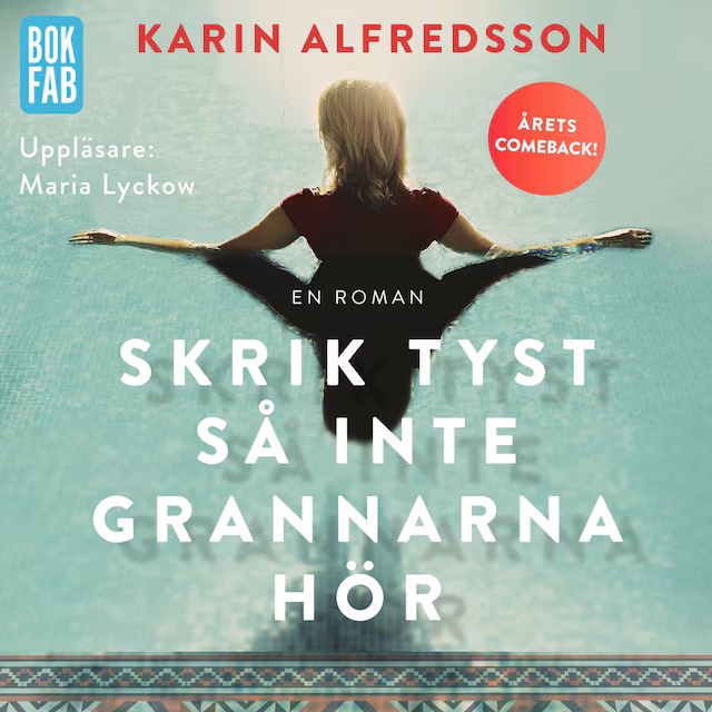 Omslag: Skrik tyst så inte grannarna hör