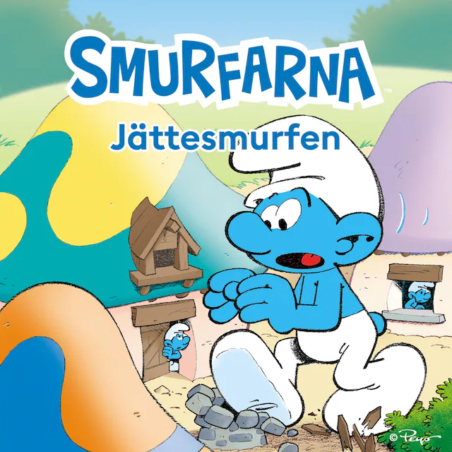 Omslag: Smurfarna: Jättesmurfen