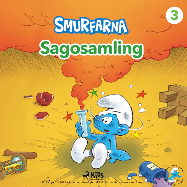Omslag: Smurfarna - Sagosamling 3