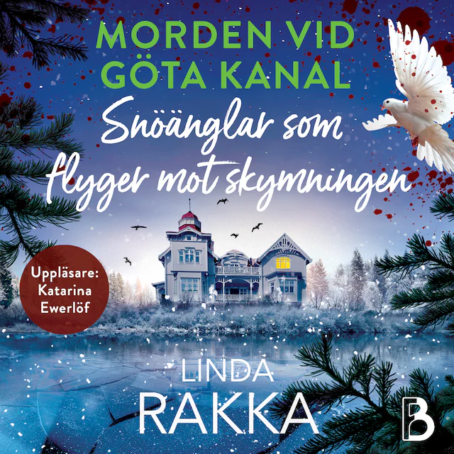 Omslag: Snöänglar som flyger mot skymningen