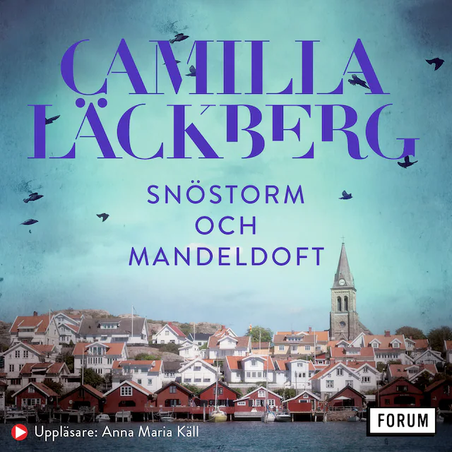Omslag: Snöstorm och mandeldoft : en kortroman ur Mord och mandeldoft