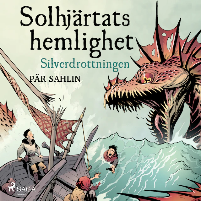 Omslag: Solhjärtats hemlighet - Silverdrottningen